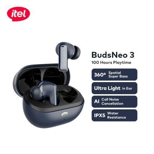 itel TWS BUDSNEO 3 Earbuds Earpods BUDS NEO 3 100Hours ENC
