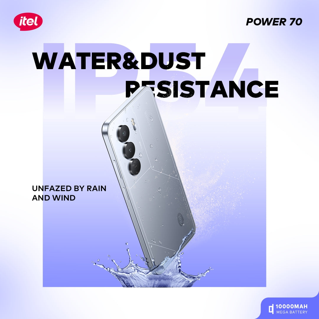 itel Power 70 Smartphone 10,000mAh Mega Battery