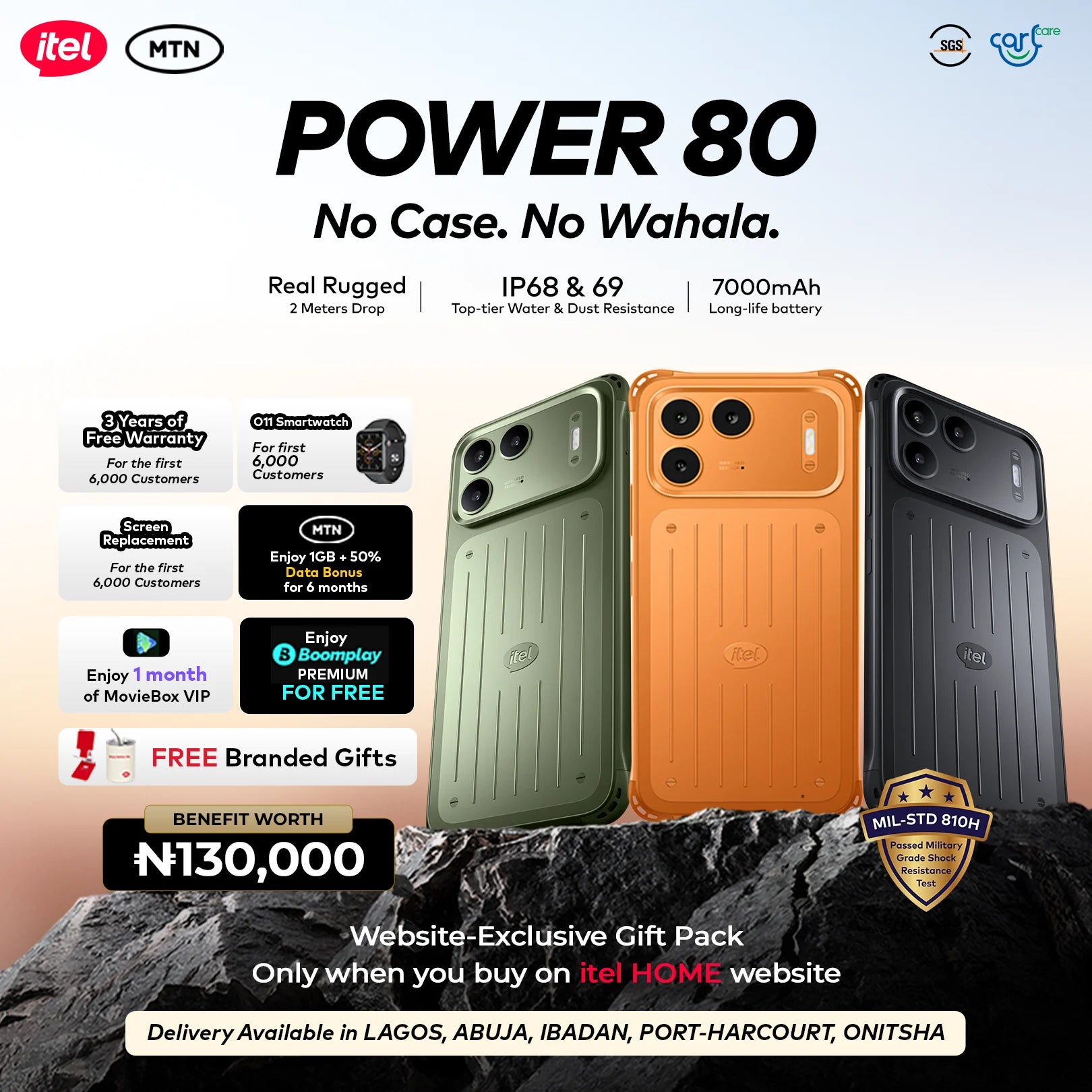 itel Power 80 Smartphone