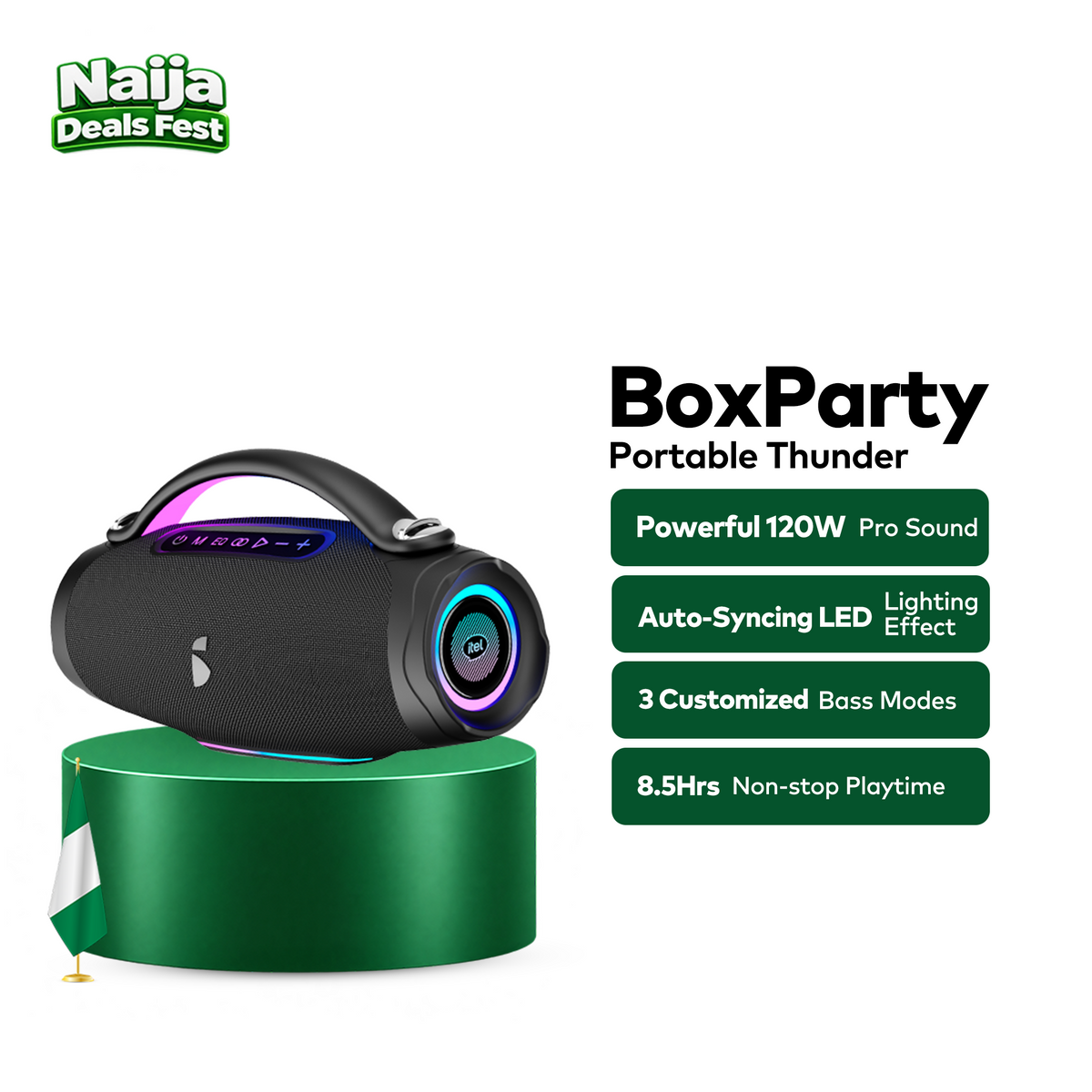 itel BoxParty IBS 80 | Naija Deals Fest