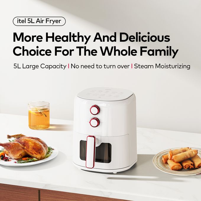 itel 5L Temperature Control Oil-free Air Fryer (IAF-001) Airfryer