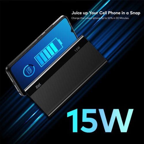 T158 PowerLite 10000mAh 15W Fast Charger Input&output Type C Mobile Power
