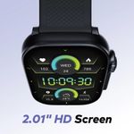 itel 2.01" ISW-L1 Lux HD+ Scratch & Water Proof Smart Watch