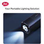 itel PowerEasy1 5000 A1111 Power-Bank 12W Fast Charging Built-in Cable Torch