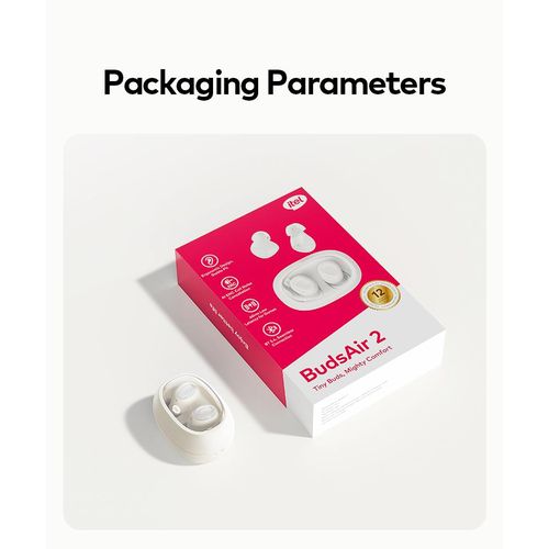 itel TWS BudsAir 2 Earphones Earbuds ENC Travel Partner