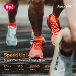 itel Apex N10 Smartwatch 1.43'' Amoled Digital Compass, 5ATM Waterproof, GPS Tracking