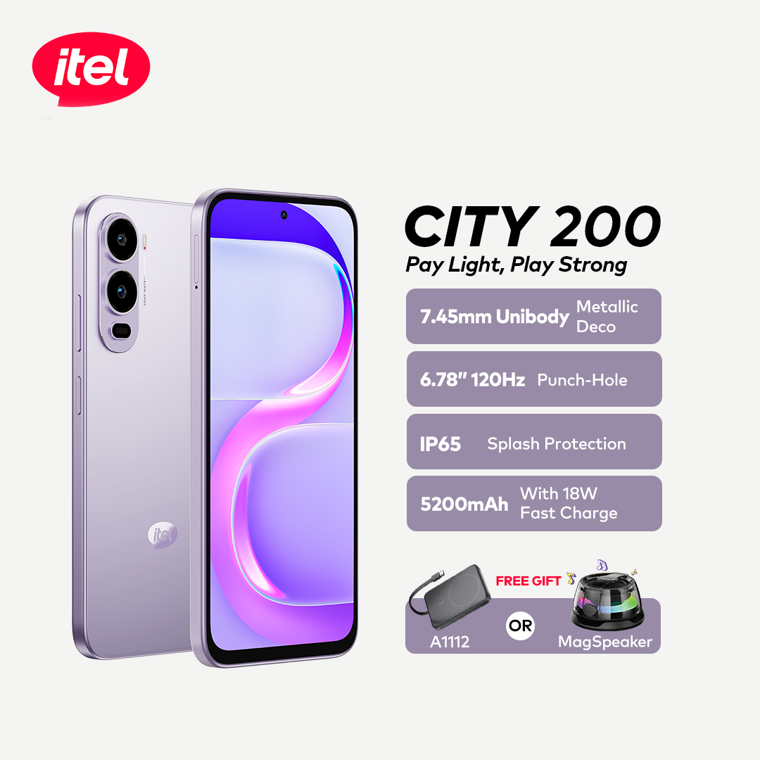 itel City 200 Exclusive Pre-Order