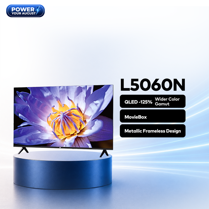 itel 32/43/50" QLED 4K Smart TV | Power Your August