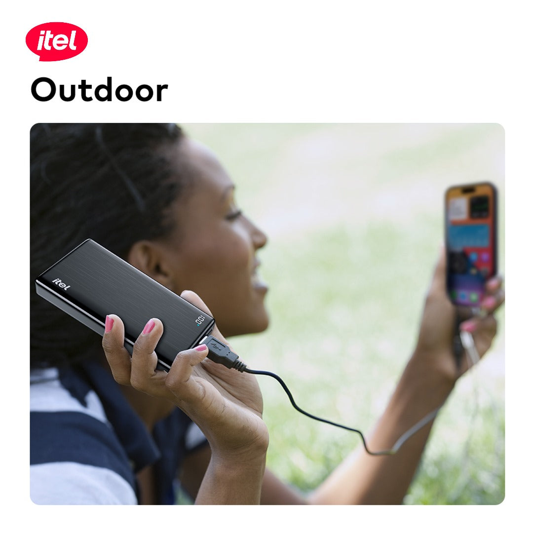 itel PowerPulse A1460 PowerBank 20000mAh 20W Fast Charging TypeC