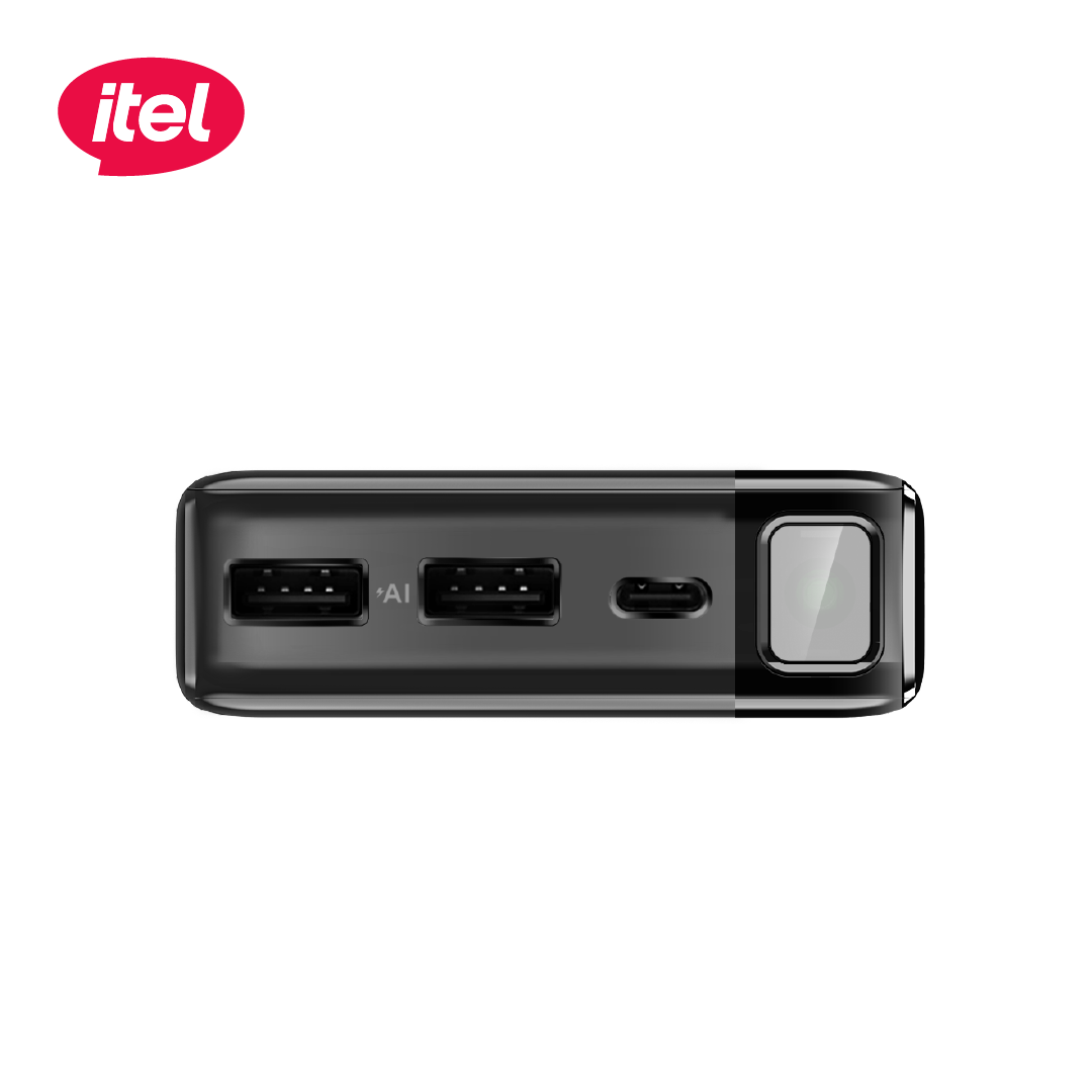 itel PowerPulse A1160 Power-Bank 20000mAh 12W Fast Charging TypeC