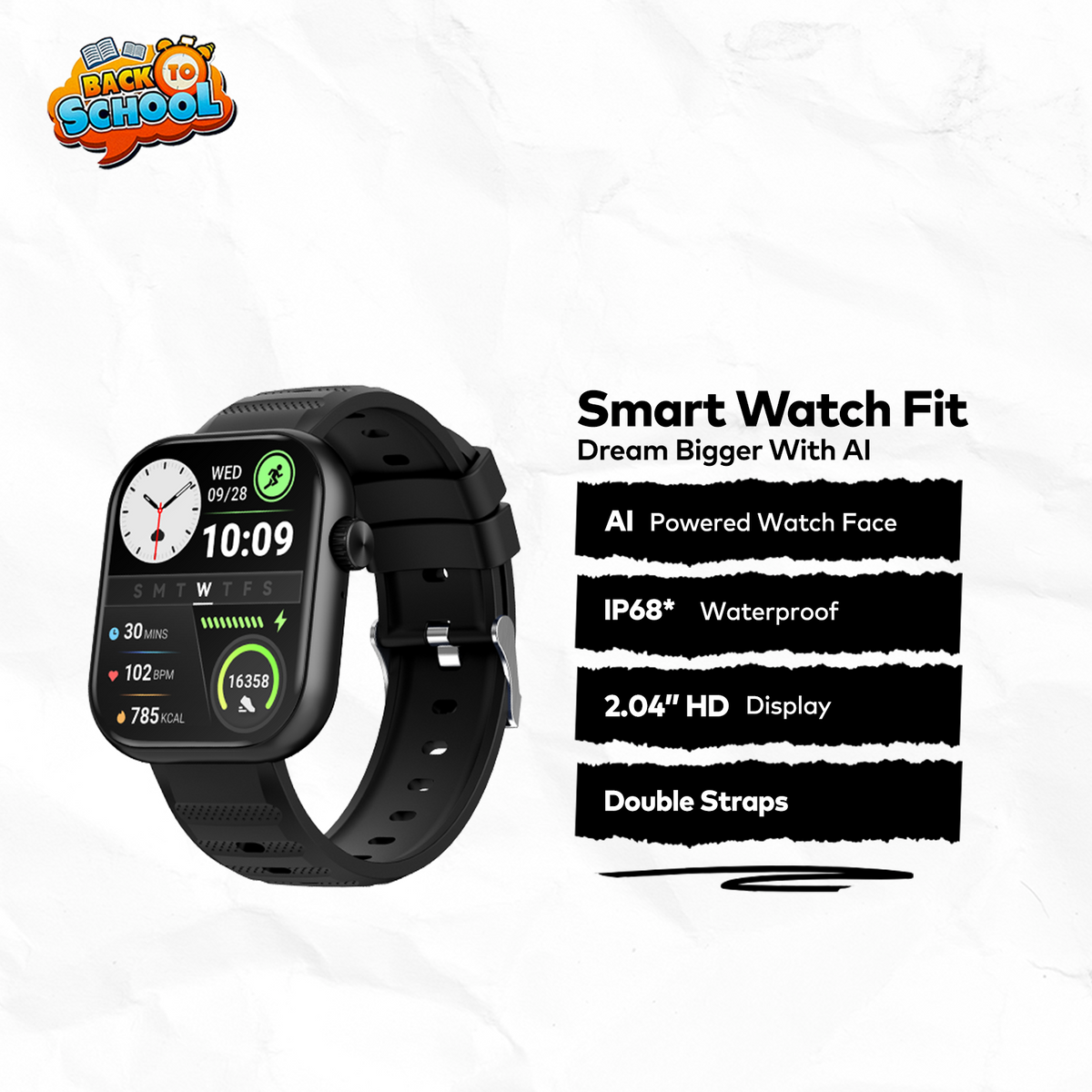 itel SmartWatch Fit 020 | Back to School