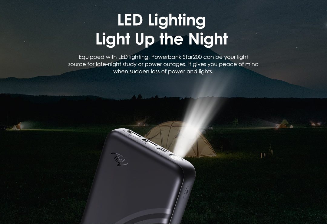 itel Star 200 Powerbank 20000mAh Fast Charging Power Bank