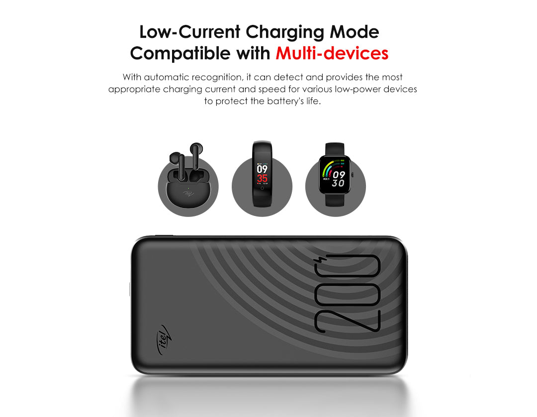 itel Star 200 Powerbank 20000mAh Fast Charging Power Bank