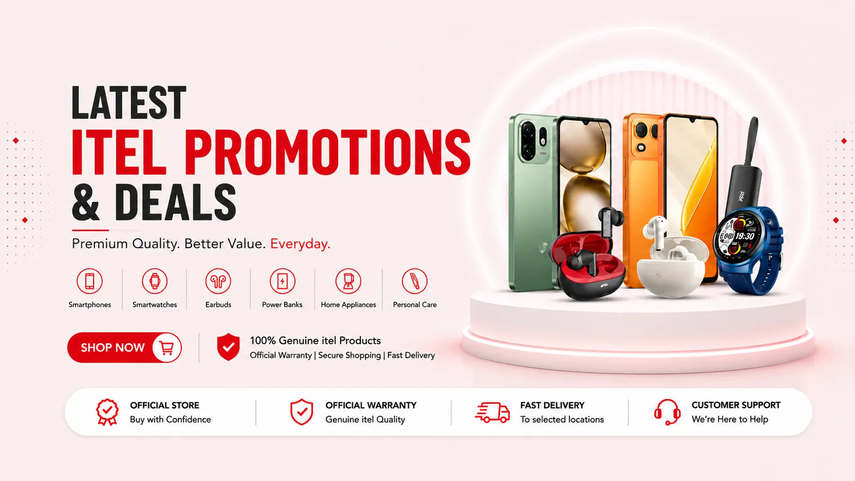 Latest itel Promotions: How to Get the Best Deals on Smartphones, Smartwatches & Accessories  in Nigeria | itel Official Store