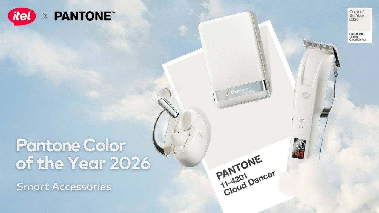 The World’s Coolest Color Has Arrived in Nigeria: Itel Unveils The Cloud Dancer Pantone Edition