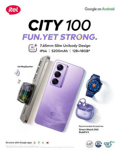 Sleek Meets Smart: City 100’s Unibody Design and Magnetic Magic