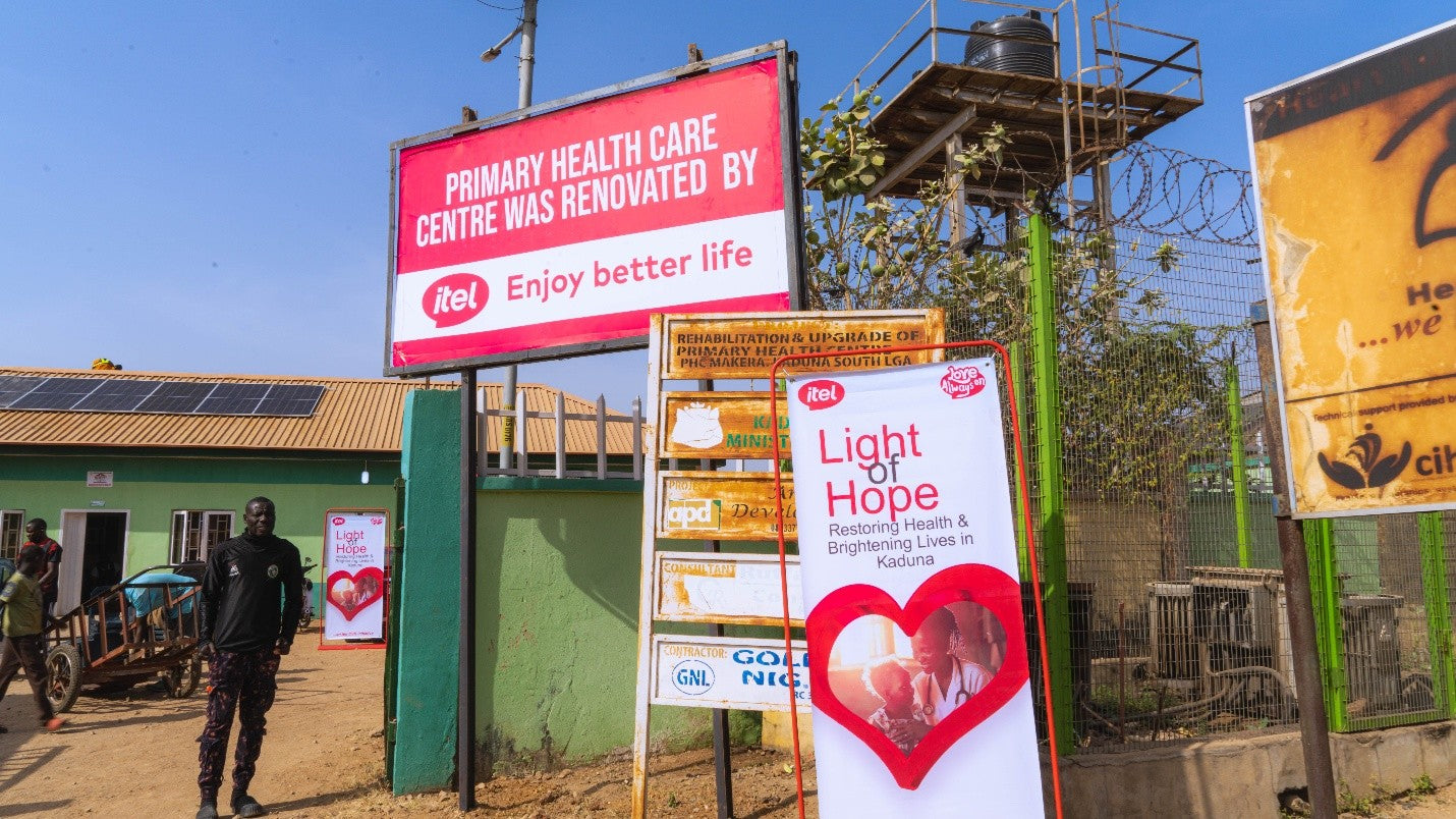 Hope Restored as itel Renovates Kaduna Health Centre with Essential Facilities and Solar-Powered Upgrades