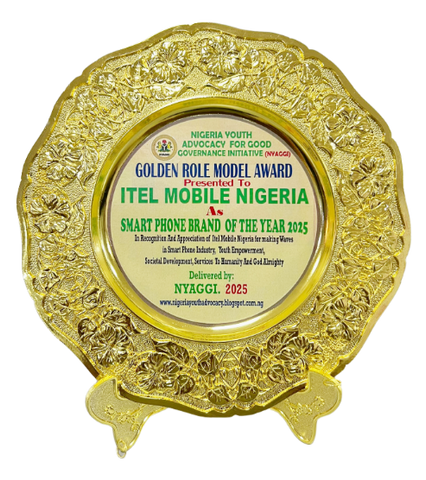 itel Receives NYAGGI Golden Role Model Award as Best Smartphone Company of the Year 2025
