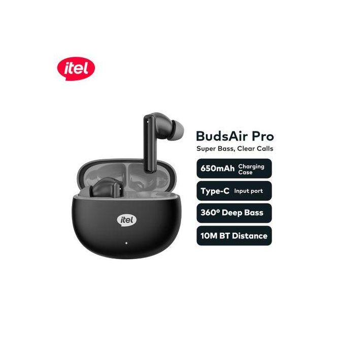 itel TWS BudsAir Pro Earphones Earbuds Bluetooth5.4 ENC