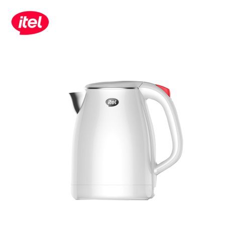 itel Kettle 1S 3Years Warranty 100% Boiling 304 Thickened 1.8L-White
