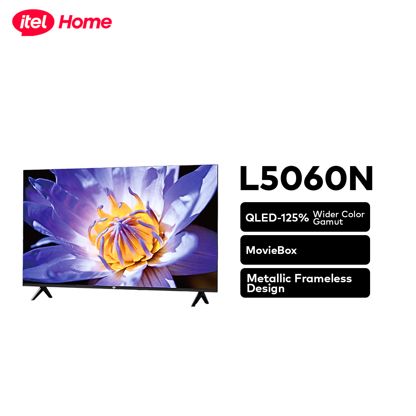 itel 32/43/50" QLED 4K Smart TV | Champions Promo