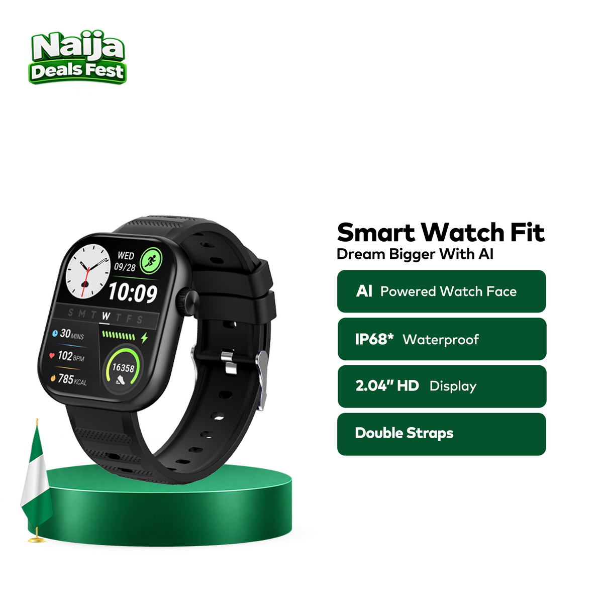 itel SmartWatch Fit 020 | Naija Deals Fest