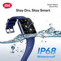 itel Storm Plus 2.01'' HD Ultra Large IP68 O15 Smart Watch