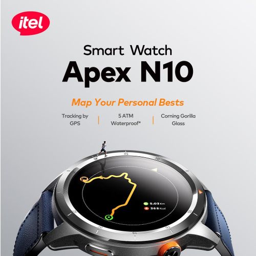 itel Apex N10 Smartwatch 1.43'' Amoled Digital