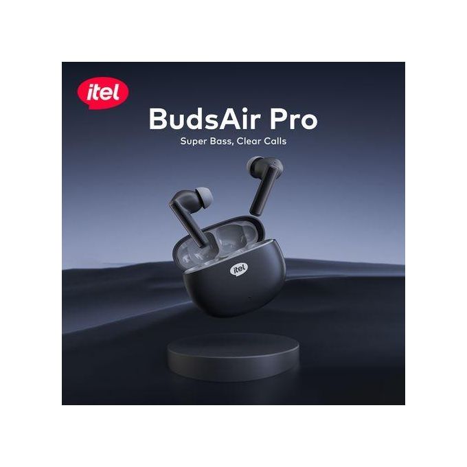 itel TWS BudsAir Pro Earphones Earbuds Bluetooth5.4 ENC