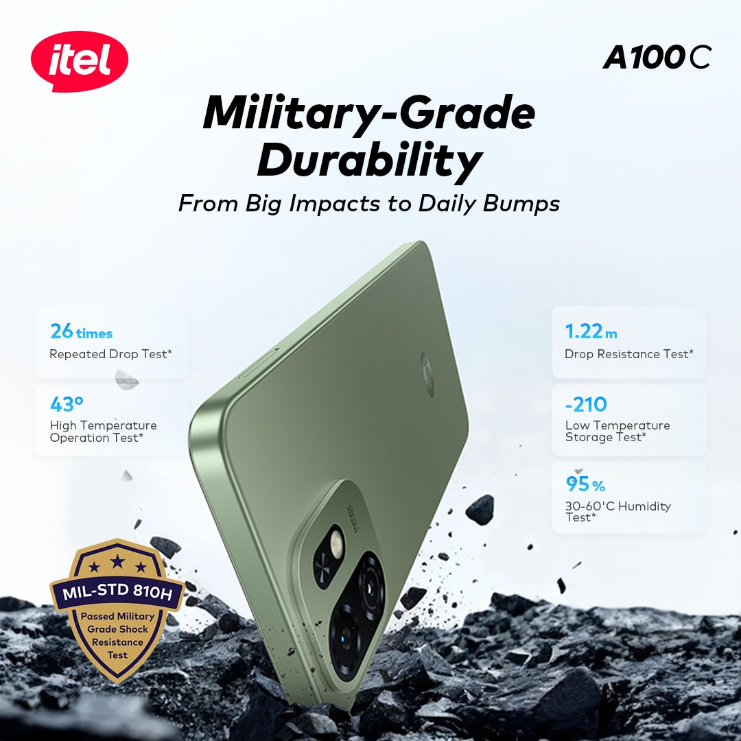 A100C 90hz 6.6" Super Clear Display 5000mah Military-grade Durability Ultra-Link Free Call DTS Sound