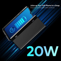 T157 Powerlite+ 10000mAh 20W Fast Charger Input&output Type C Mobile Power