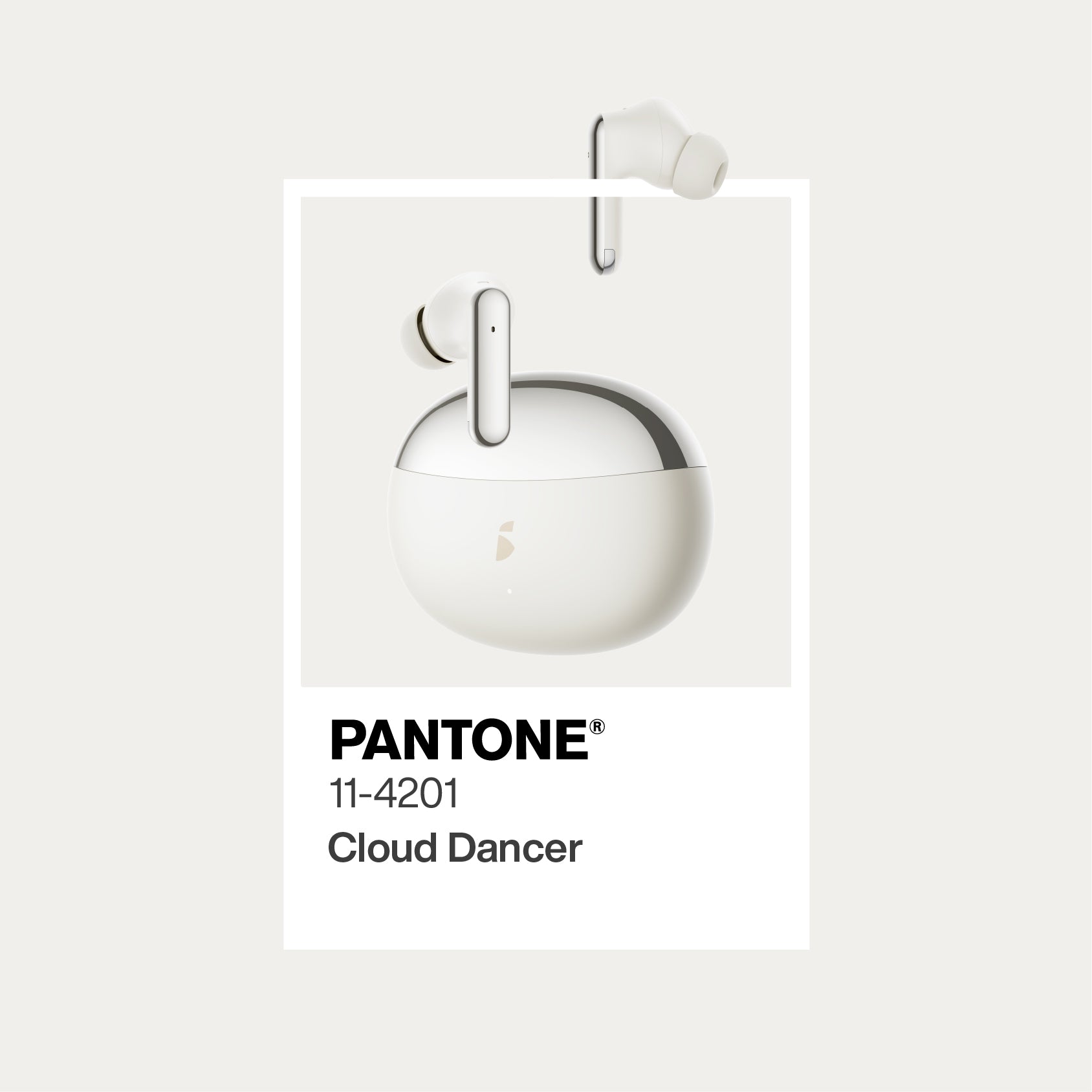 Buds 5 Pantone Edition Cloud Dancer 32Hrs Playtime 4Mic ENC - Limited Edition