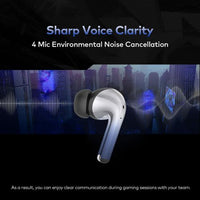 itel TWS BudsPlay Earbuds 4 Mic ENC Gaming Mode Co-branded Boomplay