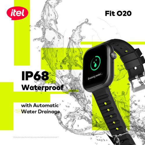 itel Smart Watch Fit O20 2.04" HD Display IP68 AI-Powered New