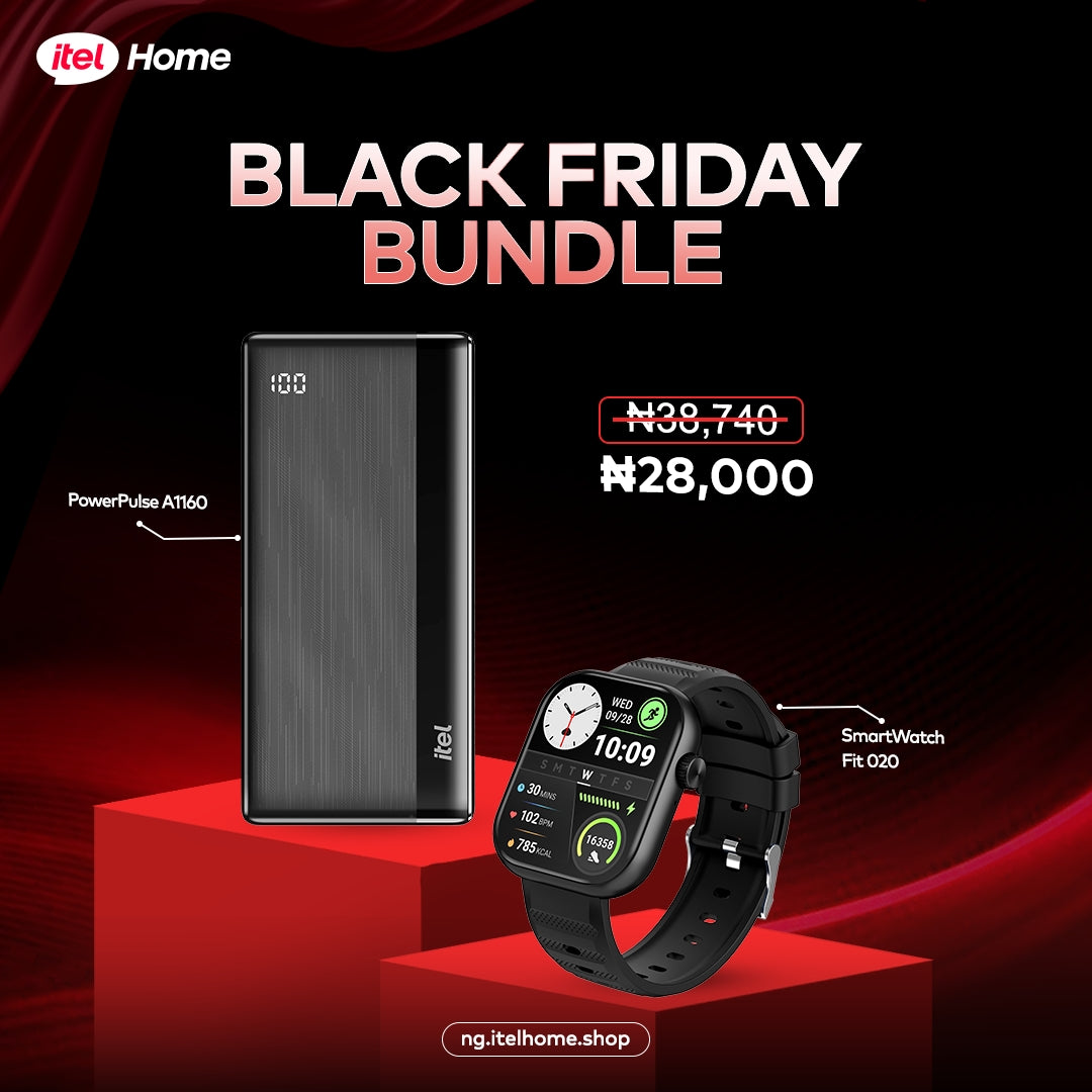 PowerPulse A1160 + SmartWatch 020 - Black Friday Bundle