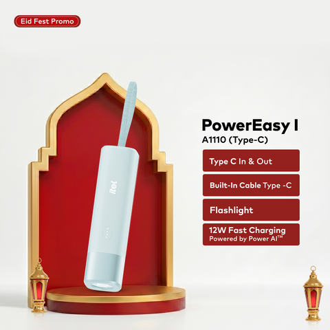 itel PowerEasy1 5000 A1110 Power-Bank | Eid Fest Promo