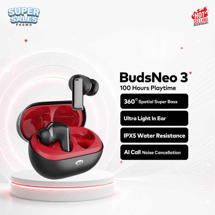 itel TWS BUDSNEO 3 Earbuds - Super Sale Promo