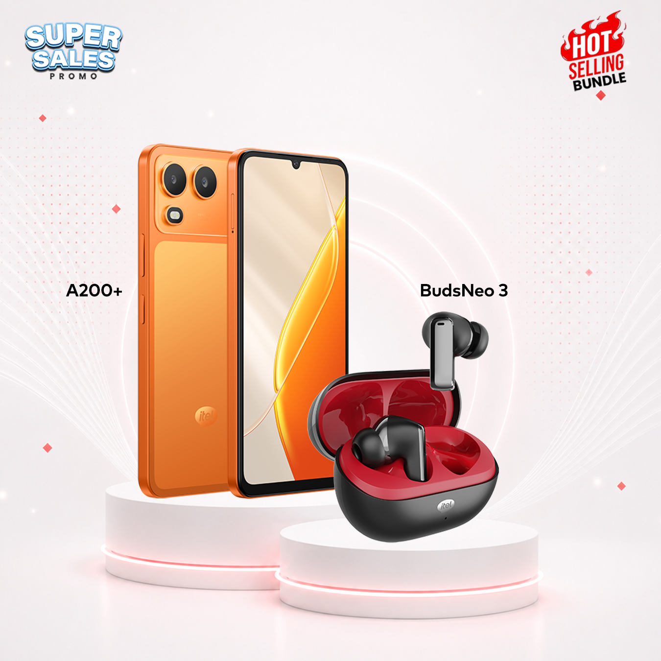 itel A200+ Smartphone – Super Sale Promo