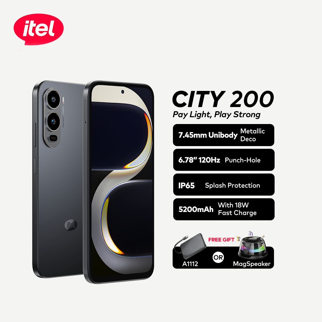 itel City 200 Exclusive Pre-Order