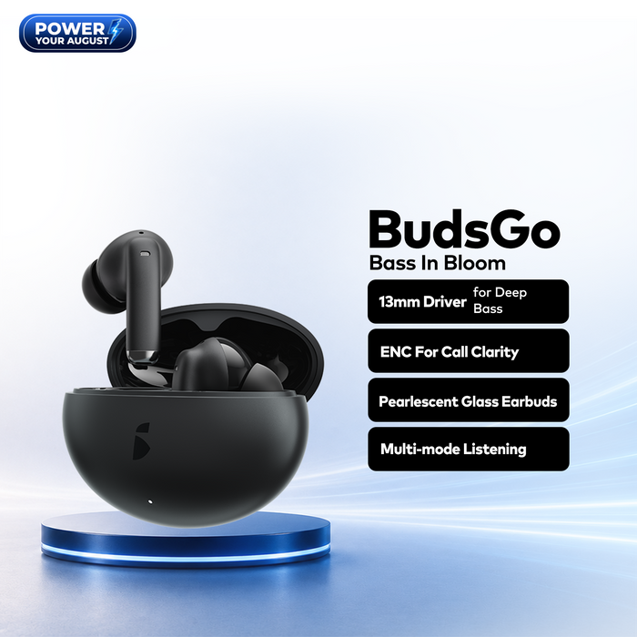 BudsGo | Power your August