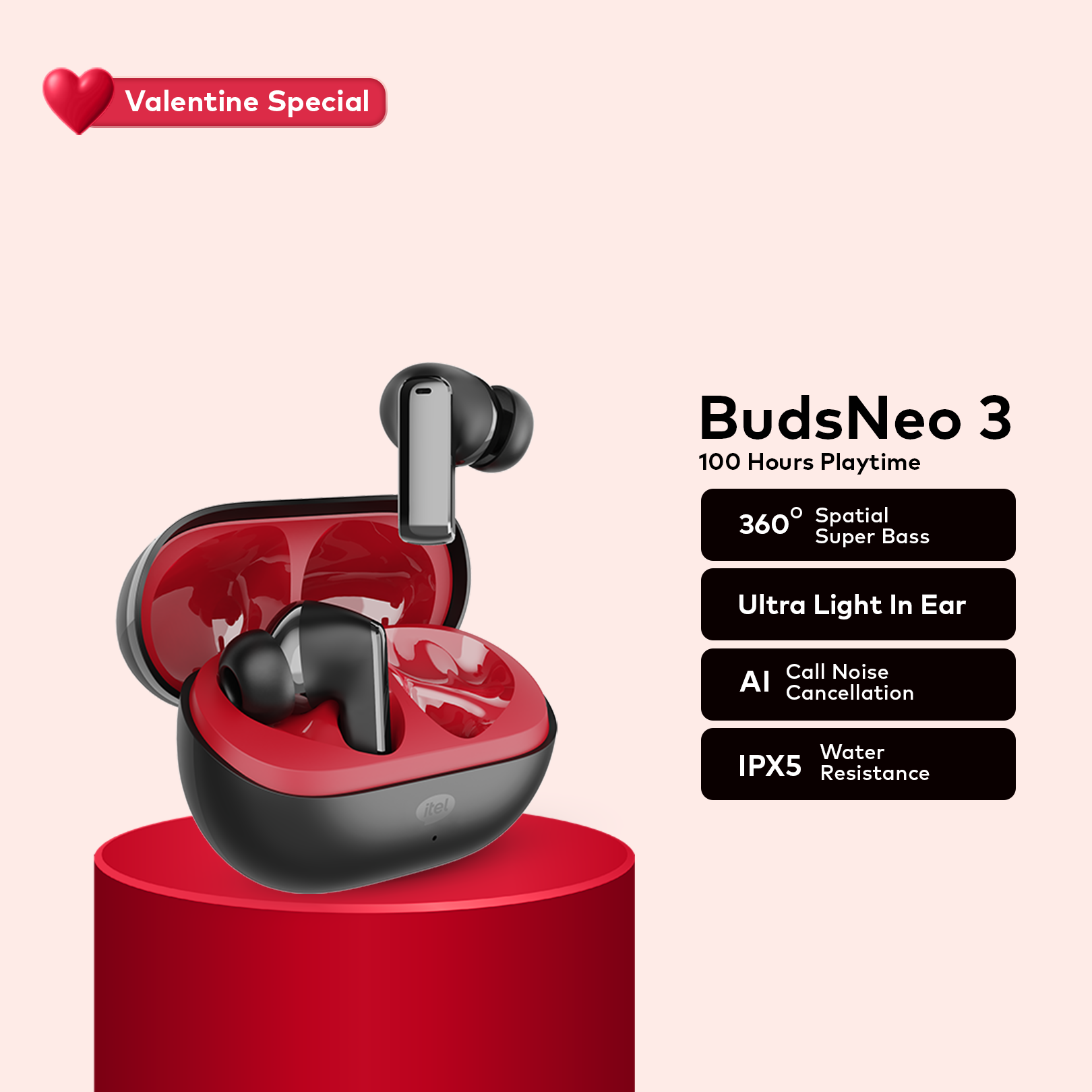 Sweet Sound Couple Set (BUDSNEO 3 - Single) - Valentine Day Deal