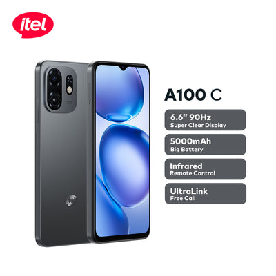 Double Love  Durable Smartphone (A100C + ITR 15) A100C_Black
