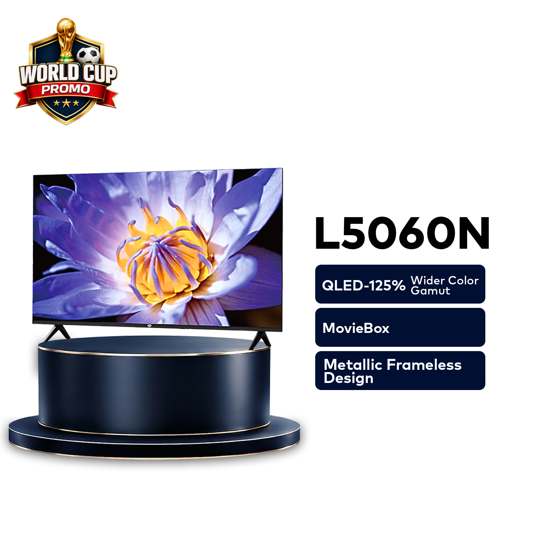 itel 32/43/50" QLED 4K Smart TV