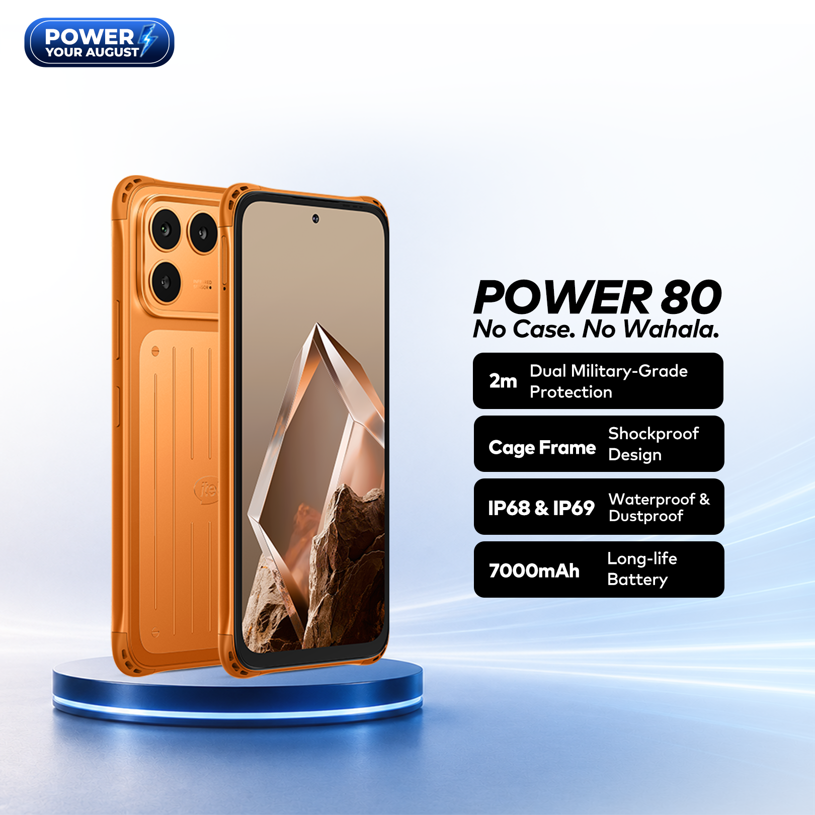 itel Power 80 Smartphone | Power Your August