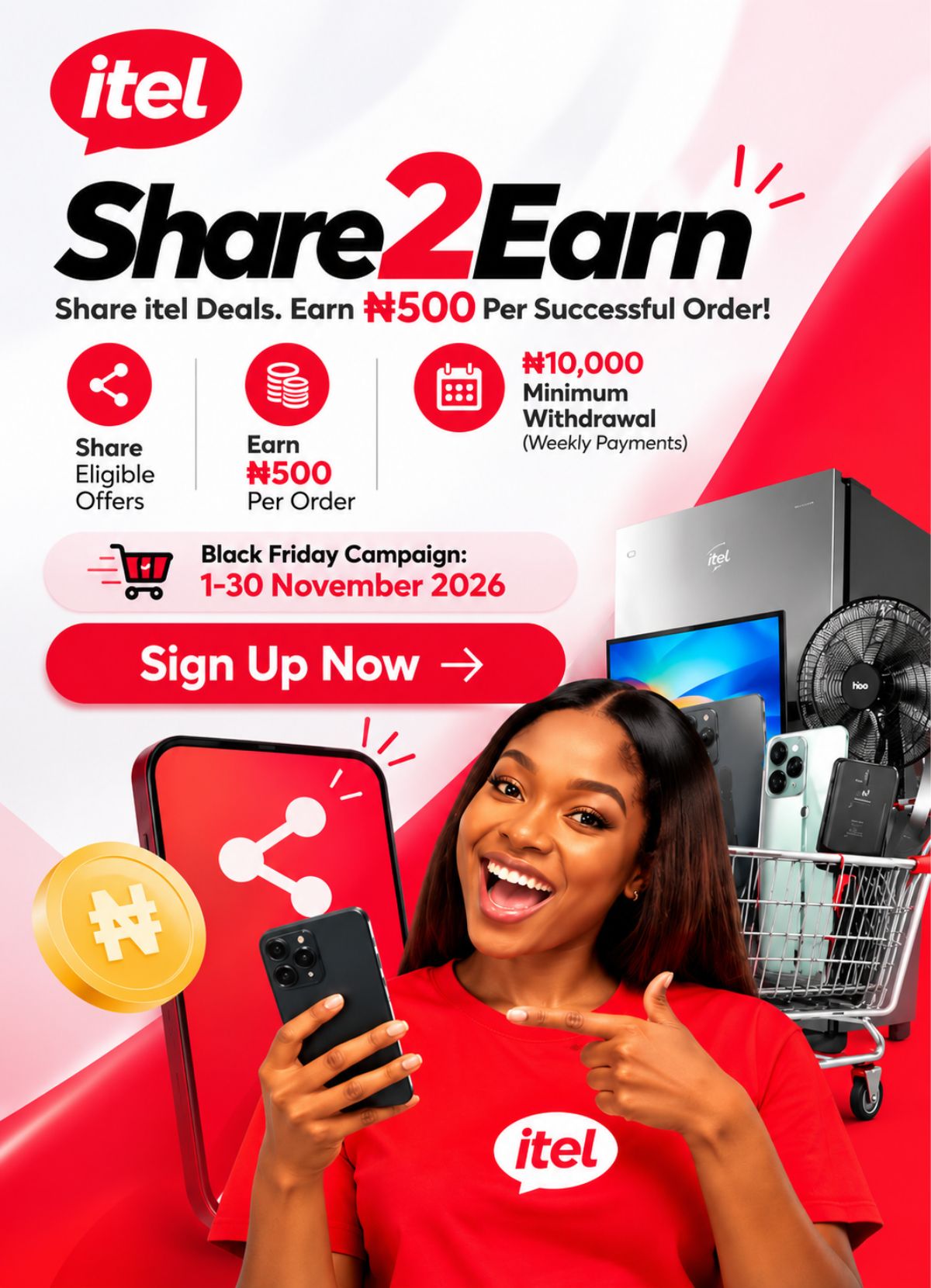 Share2Earn Mobile Banner