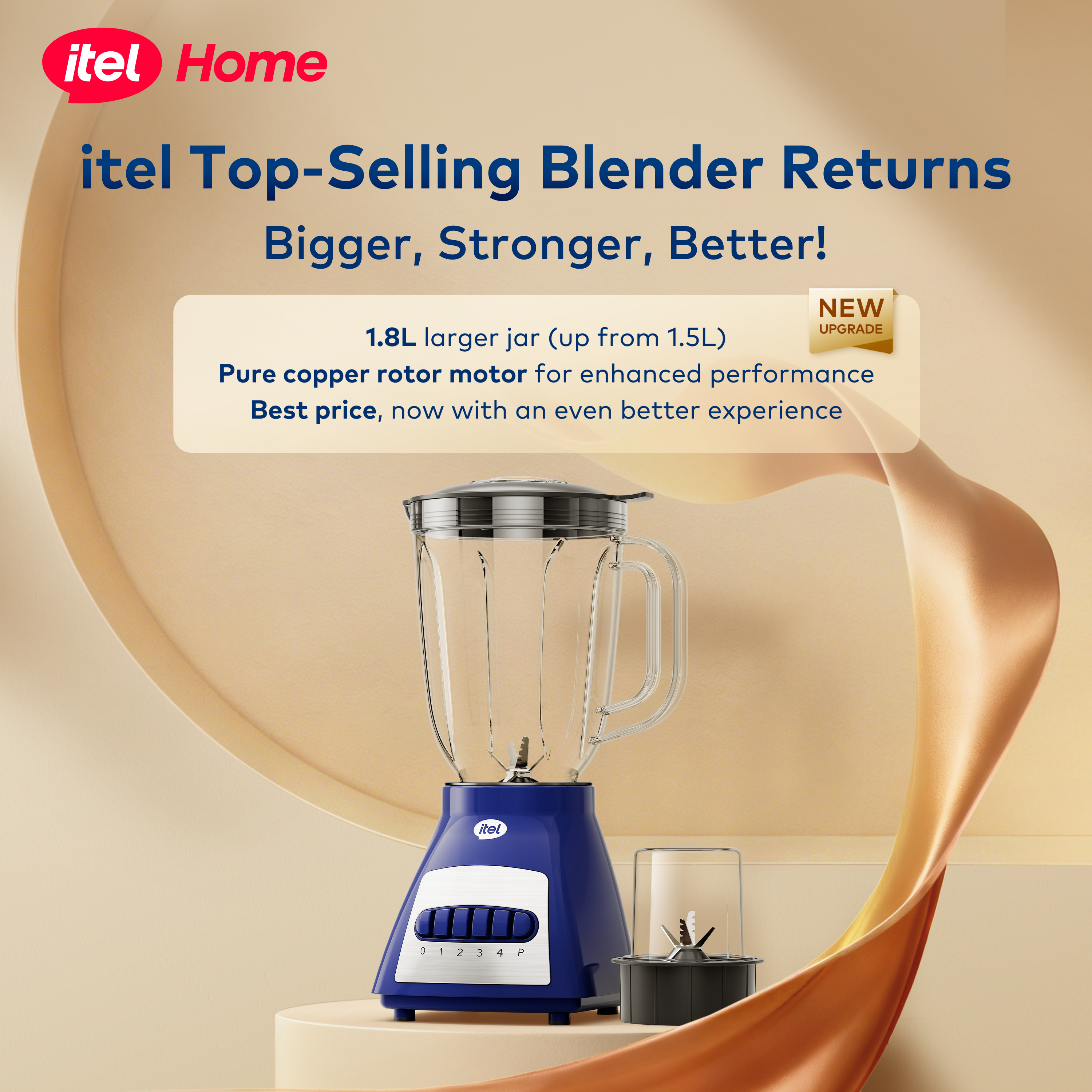 itel Blender M1S | Power Your August