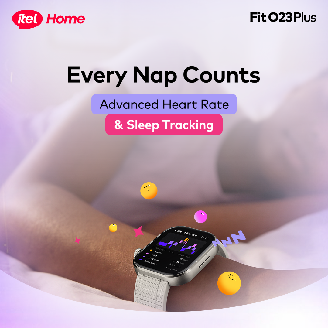 itel Smartwatch Fit 023 Plus – BT Calling, WhatsApp Quick Reply, Premium Design