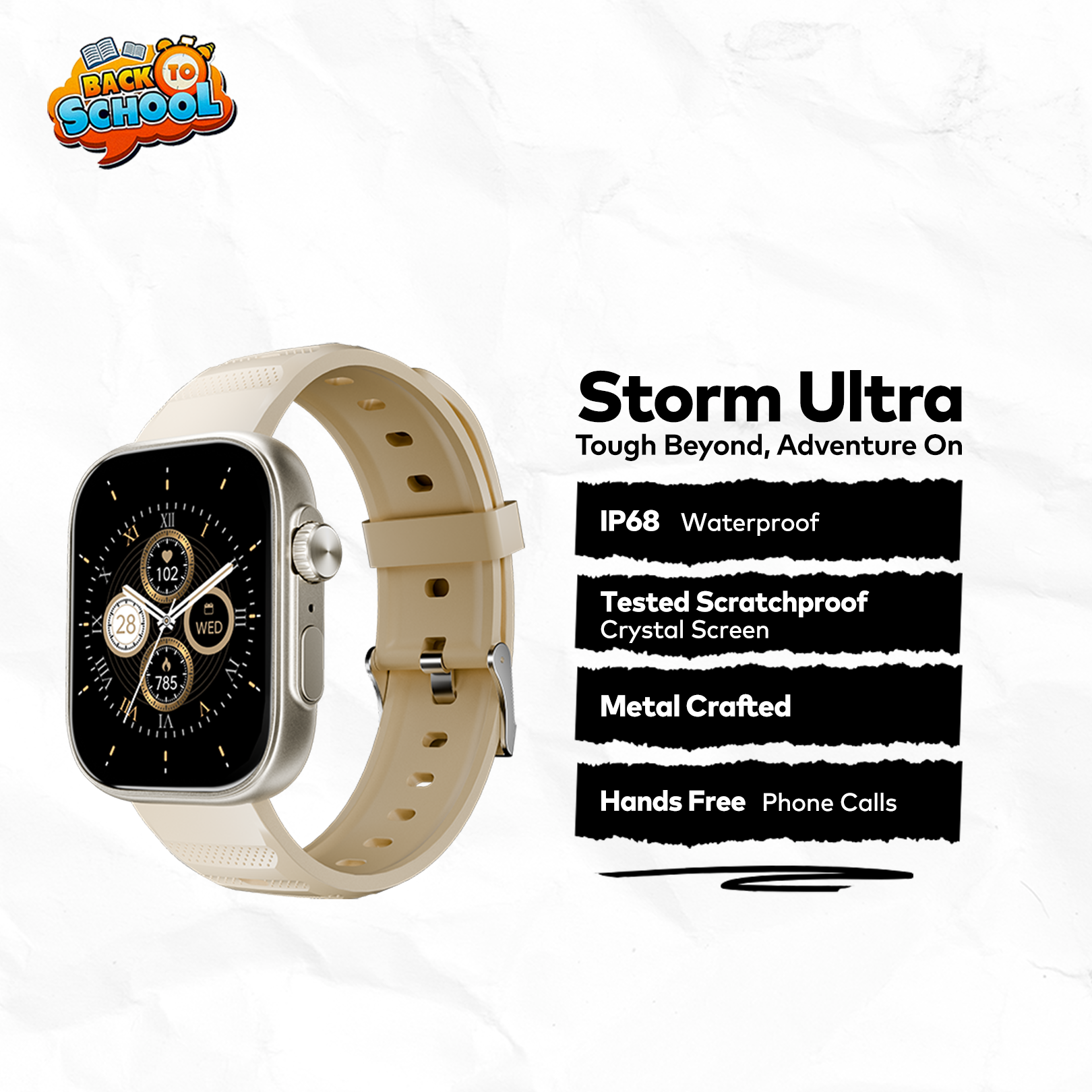 itel Smartwatch O23 StormUltra | Back to School