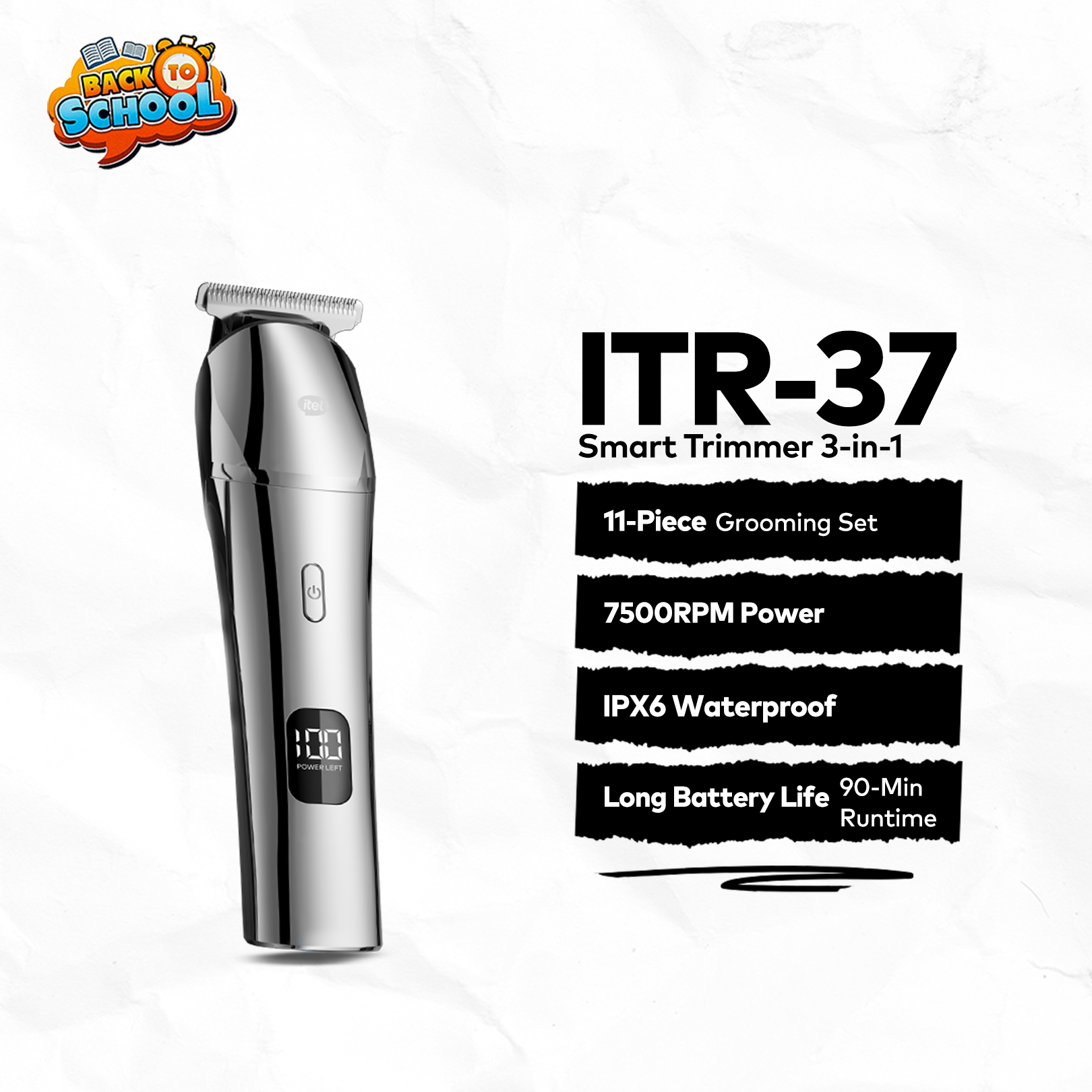 itel Smart Trimmer Kit (ITR-37) | Back to School