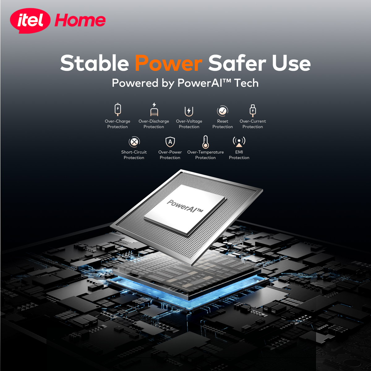 itel Tank 80 - 80000mAh 100W Fast Charging Power Bank for Laptops & Phones